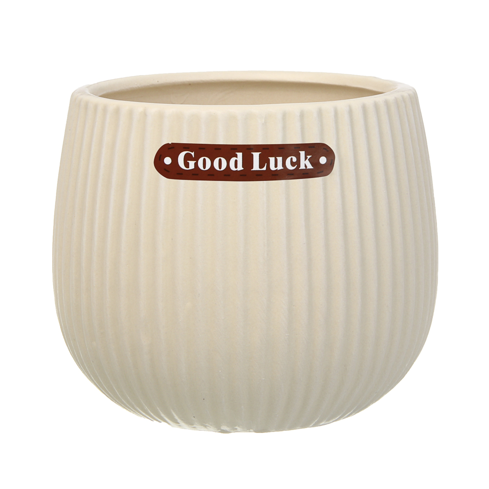 Кашпо тм INBLOOM, 10х10,5см, керамика - #5