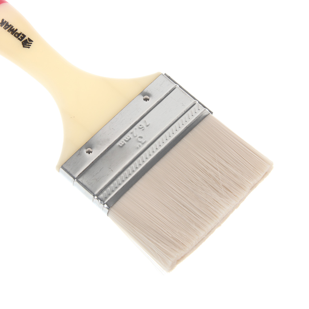 ЕРМАК Набор 4х малярных флейцевых кистей смешанный ворс: 25/50/70/100мм - #6