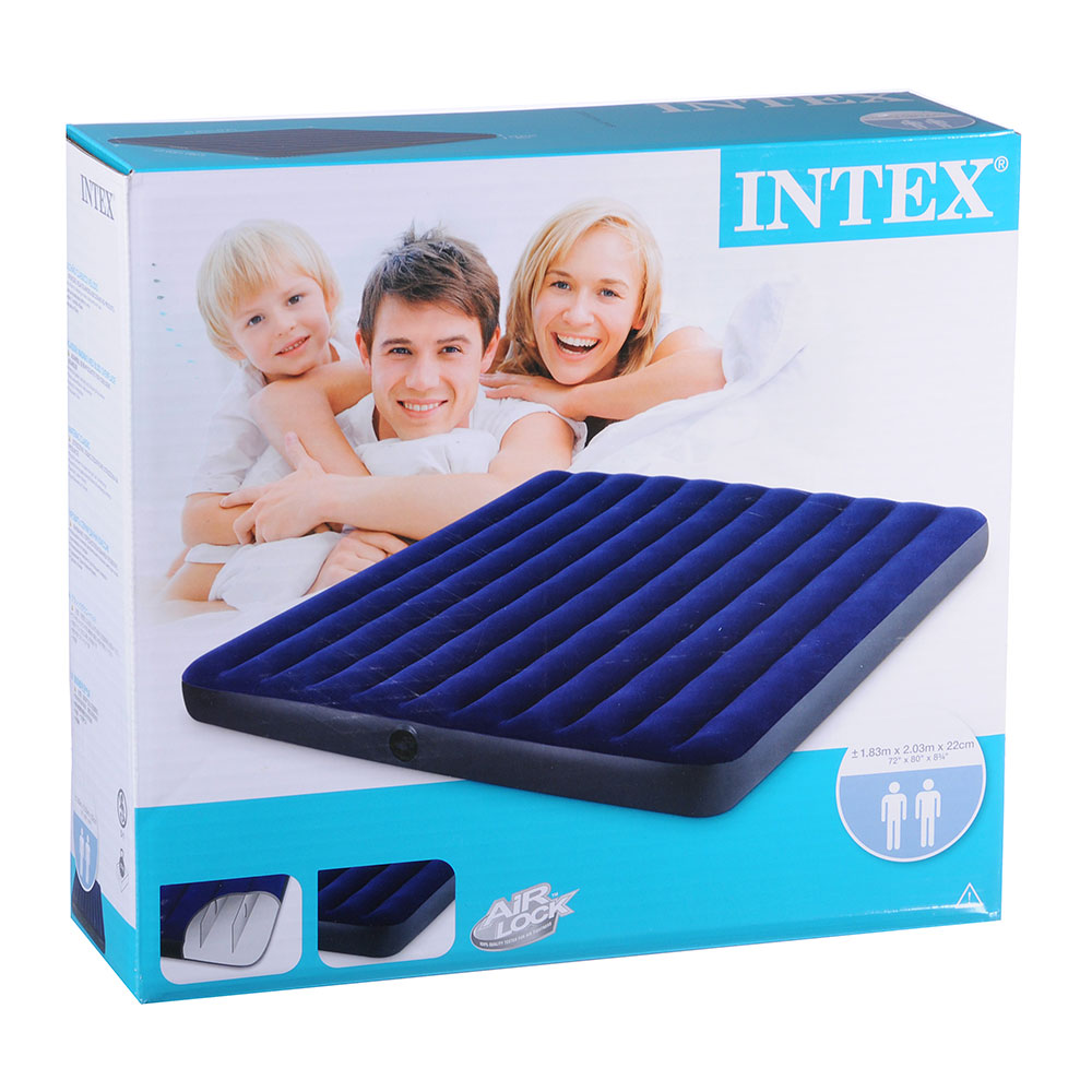 Матрас надувной intex classic downy