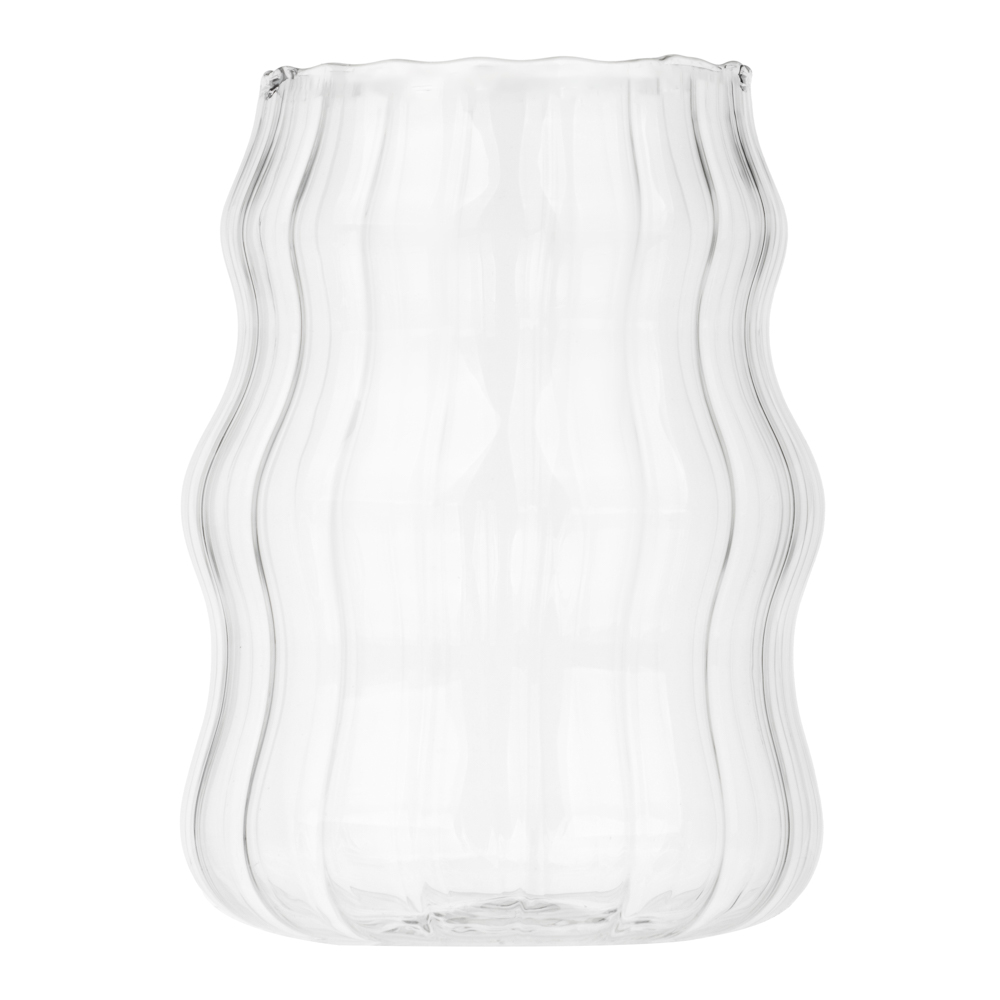 MILLIMI Набор бокалов 500 мл, 2 шт, стекло, волнистый - #3