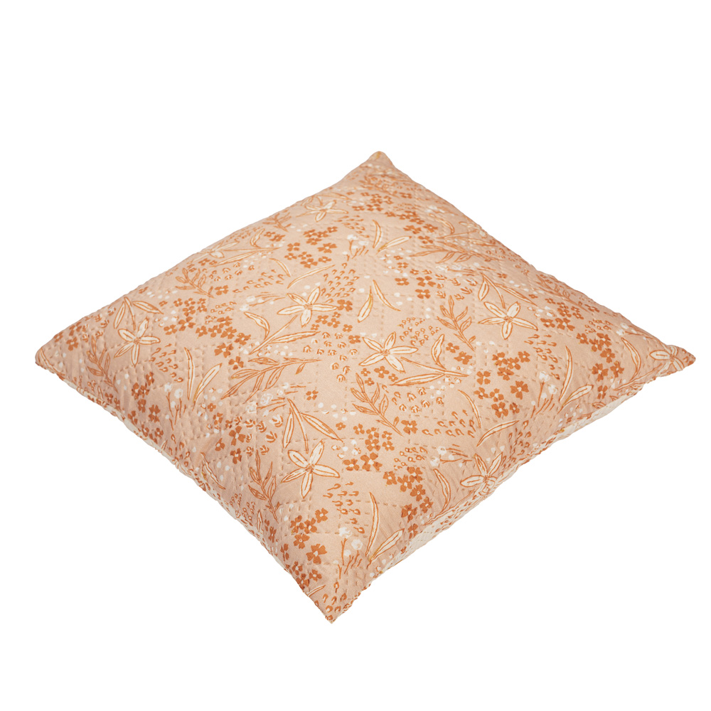 PROVANCE Карамель Чехол для подушки 2х-сторонний 40х40см, 100% полиэстер, цветы - #2