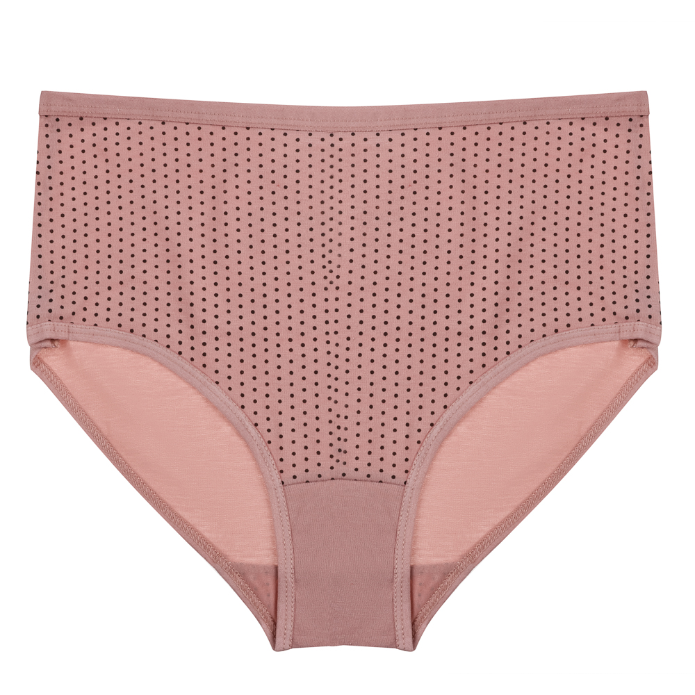 Трусы женские макси с принтом, р.52-54, 95% хлопок, 5% спандекс, Cotton #6001 - #8