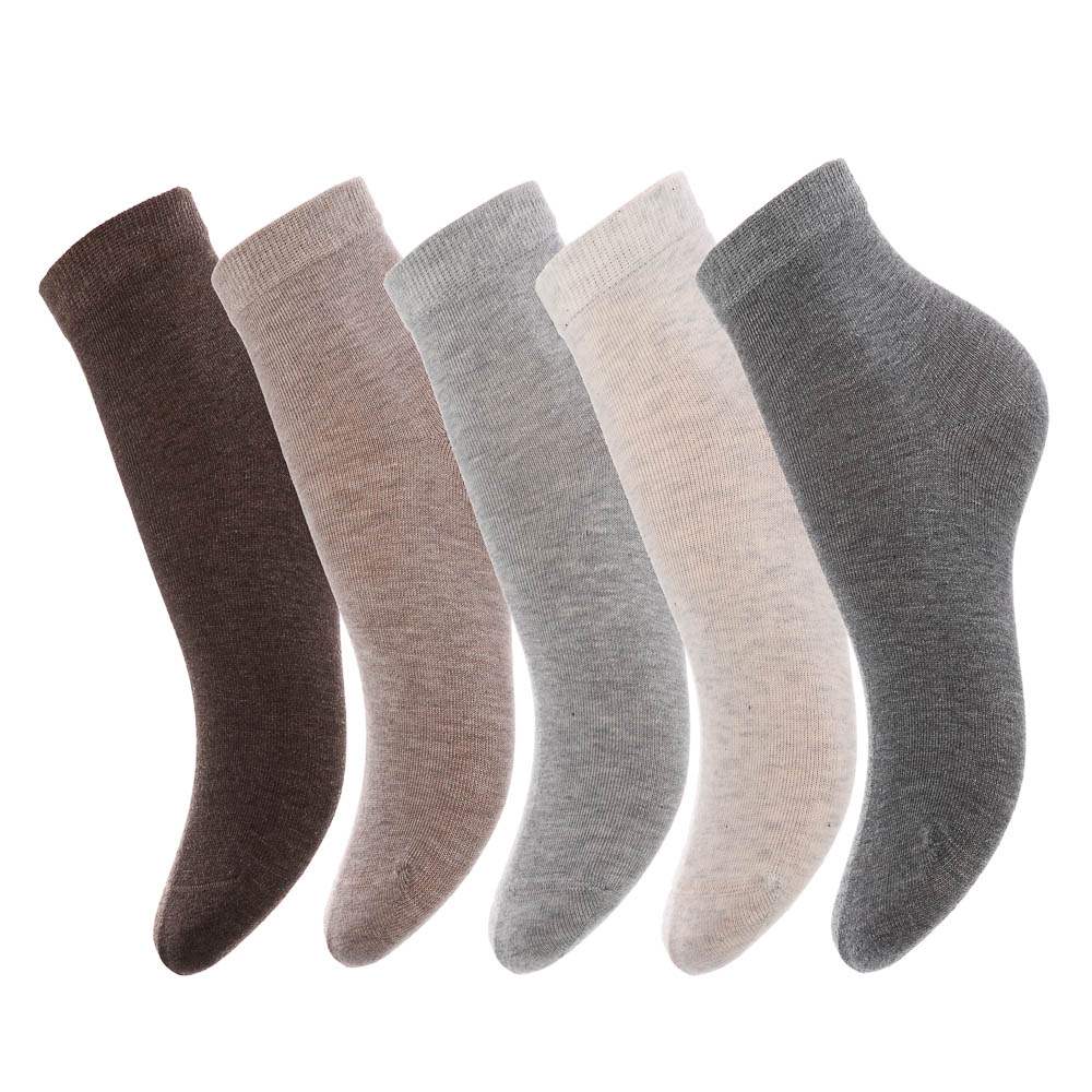 Носки детские, бесшовные, тм Turkan, 5-7 лет, 90%хлопок, 8% п/а, 2%лайкра,цвета в ас-те, R0520 - #1