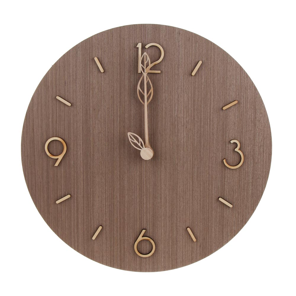 LADECOR CHRONO Часы настенные, круглые, 29,8x29,8x4,3 см, пластик - #1