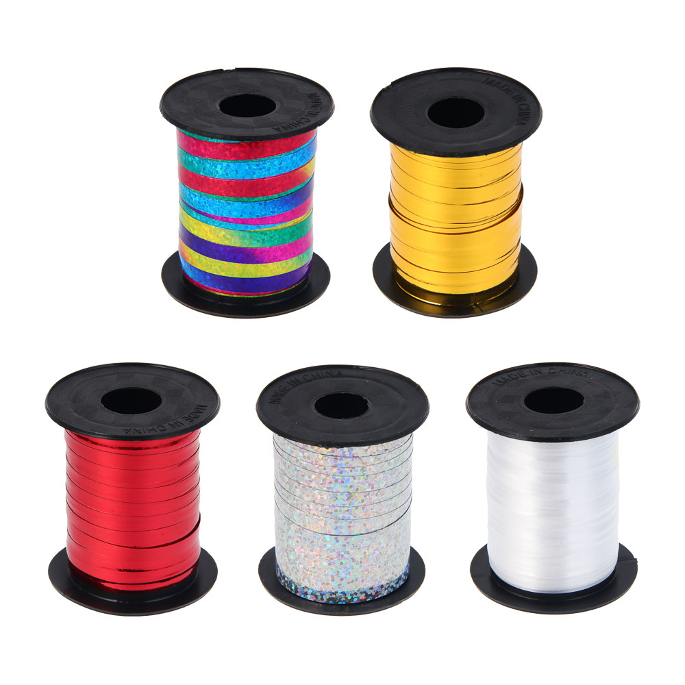 Лента для подарков, 5мм x 10м, ПП, 5 видов - #1