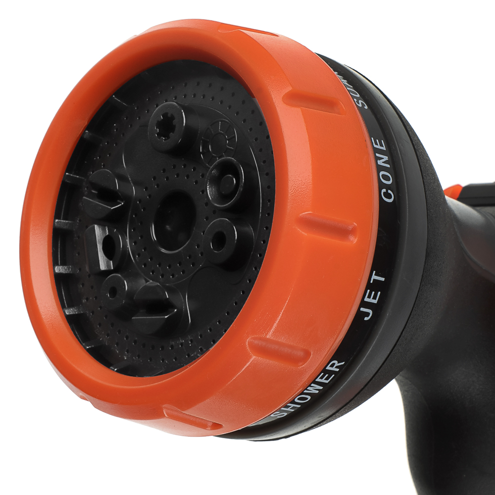 INBLOOM Пистолет садовый для полива 10 режимов, регулятор напора, ABS, TPR - #3