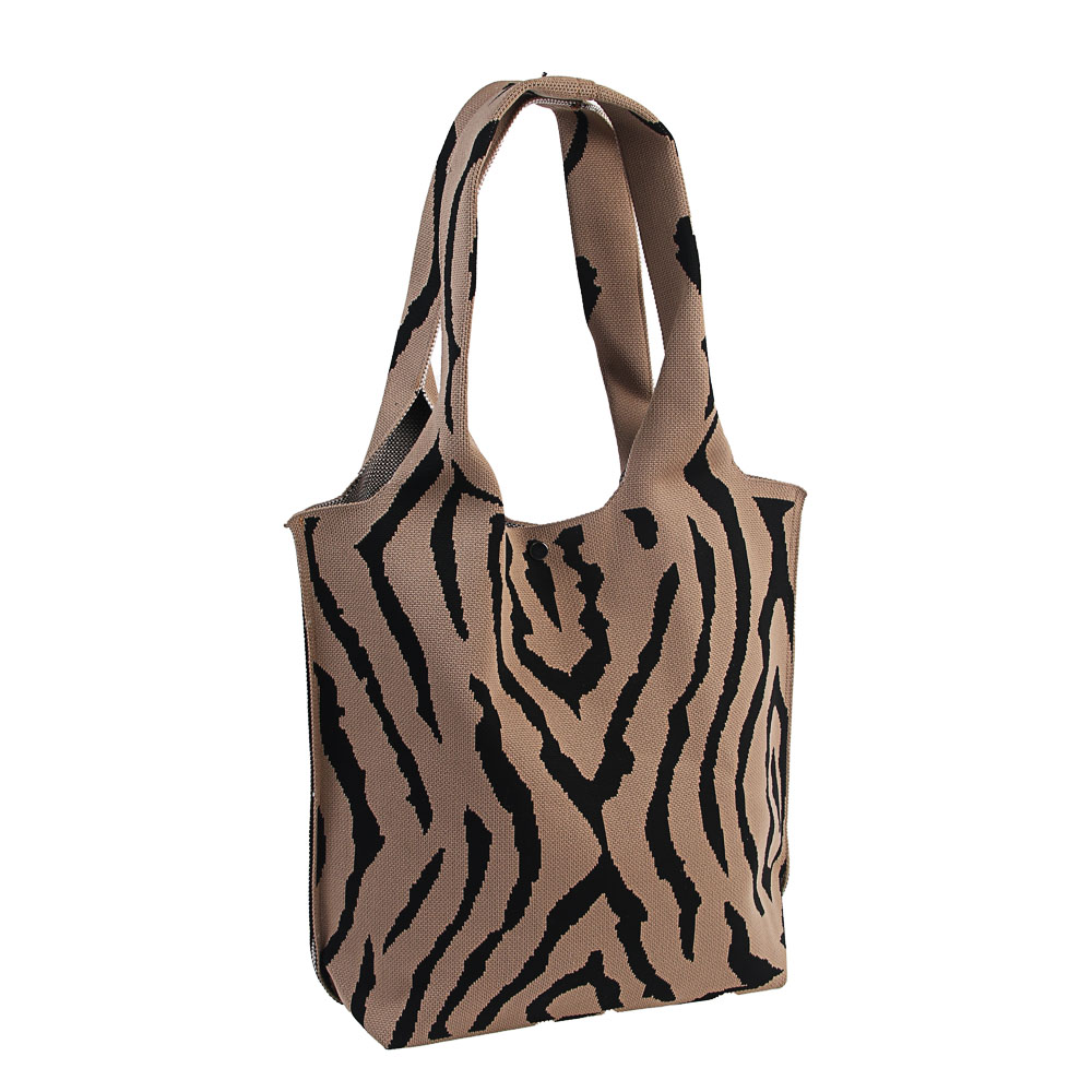 Сумка женская трикотажная тм ЮL Check, полиэстер, 35х40см, 3 цвета - #3