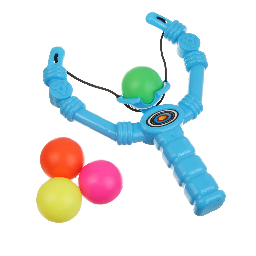 ИГРОЛЕНД Рогатка с шариками "Точный выстрел", PP, текстиль, 15х3х27 см, 4 дизайна - #5