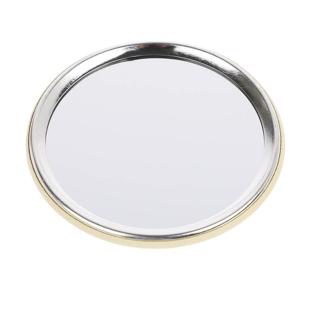 ЮНИLOOK Зеркало карманное, металл, стекло, d7,5см, 6-12 дизайнов - #4