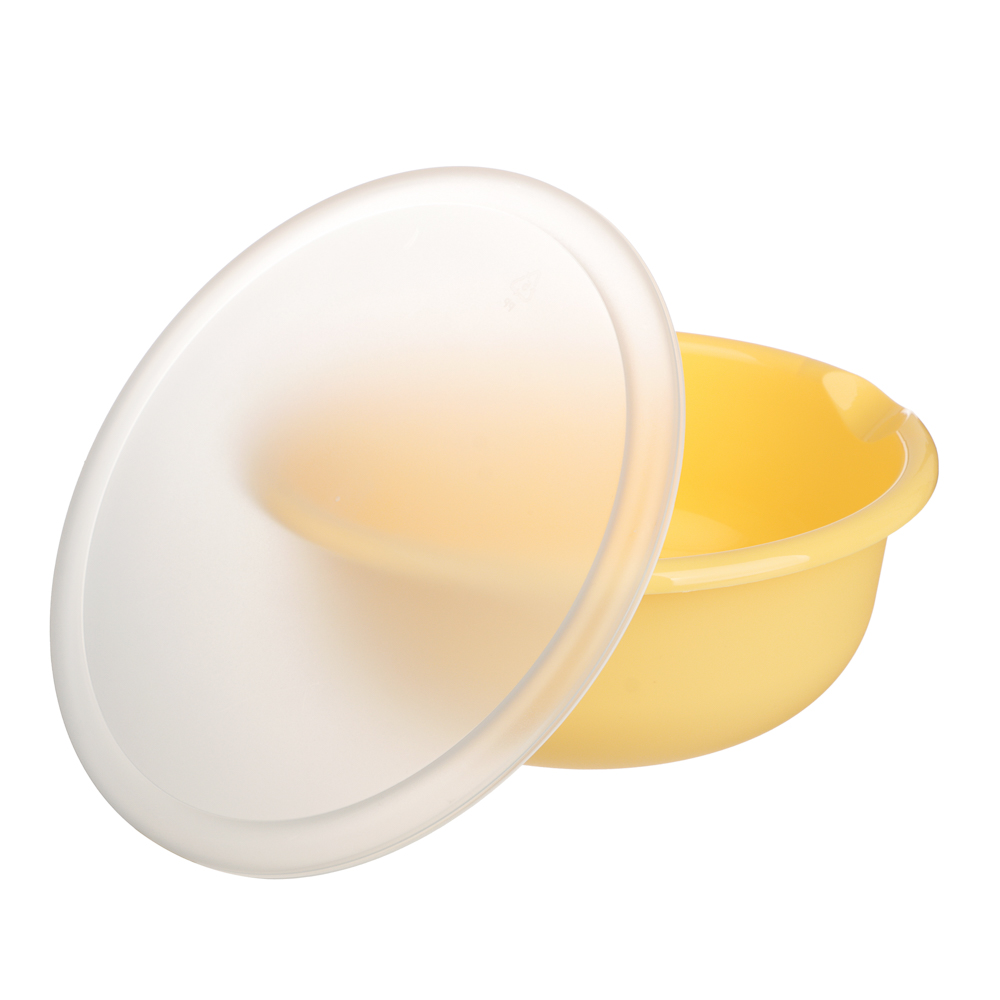 Ботаника Миска с крышкой 3,2л, пластик, 3 цвета - #4