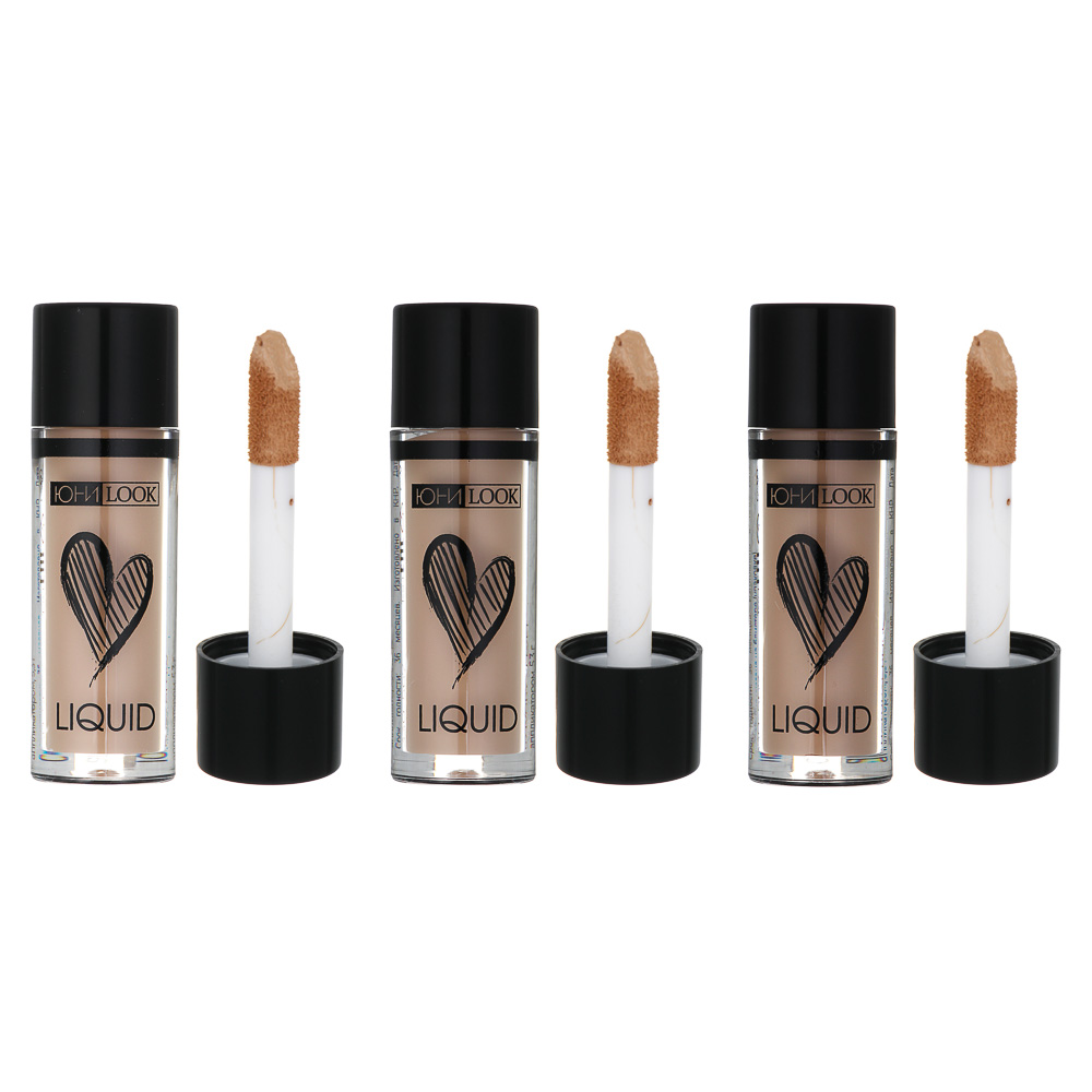 ЮНИLOOK Корректор с комфортным широким аппликатором, 5,3 гр, 3 тона - #1