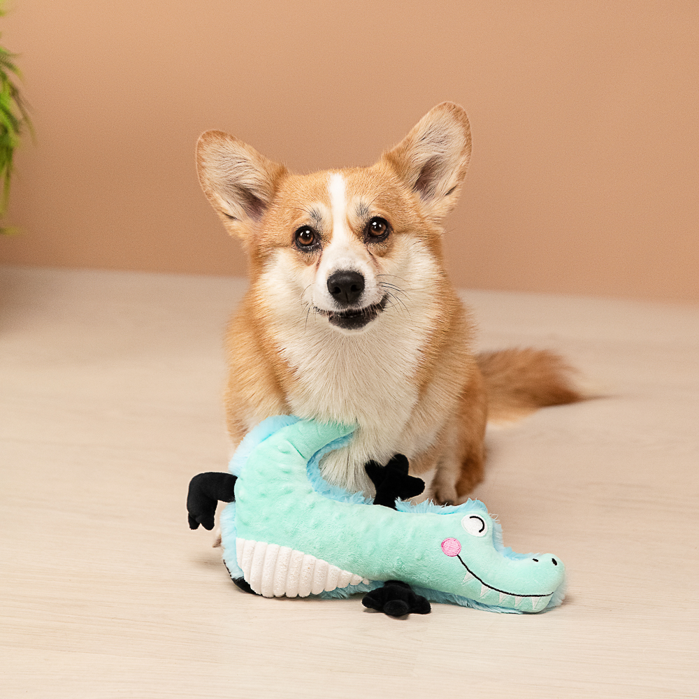 VETTA Игрушка для домашних животных, ПЭ, 28х17,5 см, крокодил - #12