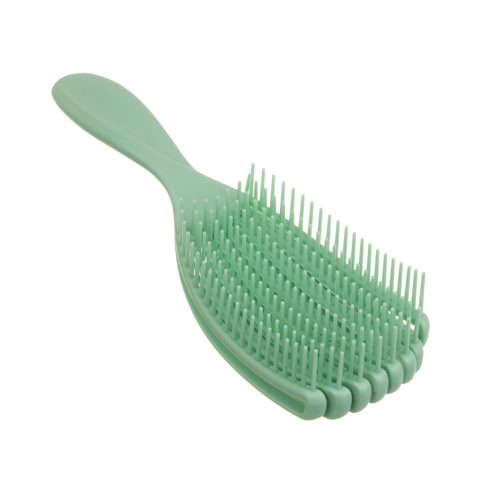 Расческа массажная веерная тм ЮНИLOOK, 23 см, пластик, 4 цвета - #7