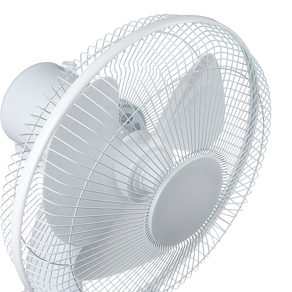 Вентилятор настольный тм LEBEN 45Вт, 3 скорости, диаметр 34см, 220в, белый - #5