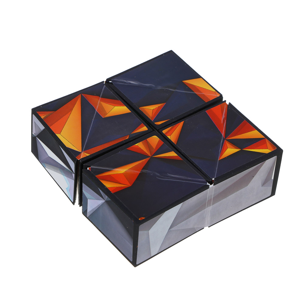 ИГРОЛЕНД Головоломка 3Д "Магнитный куб", PP, 6х6см, 3 дизайна - #6