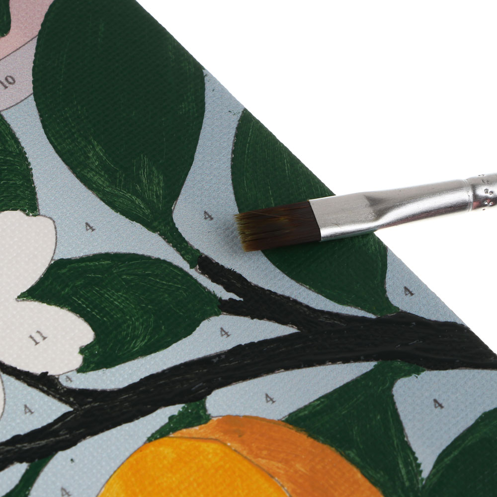 ХОББИХИТ Картина по номерам, комплект (основа, акриловые краски, кисть), 20х30см, 10 дизайнов - #6