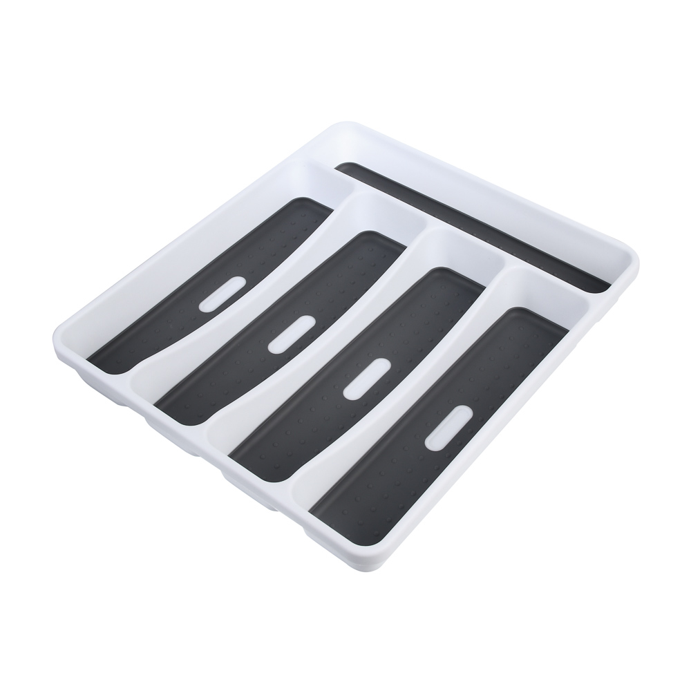 Лоток для столовых приборов тм VETTA, 5 секций, 32,8x29,3x4,5 см, полипропилен - #7