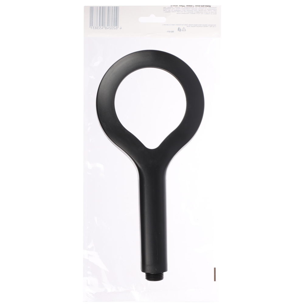 Лейка для душа, 1 режим, 120мм, черный - #6