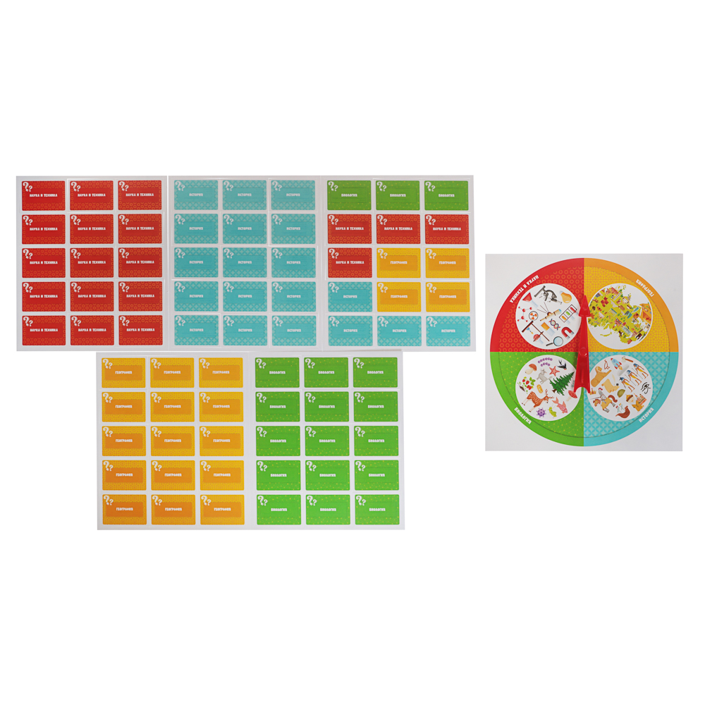 Игра настольная "Викторина" 25,2х21,7х2,4 см, коробка, 7 дизайнов - #30