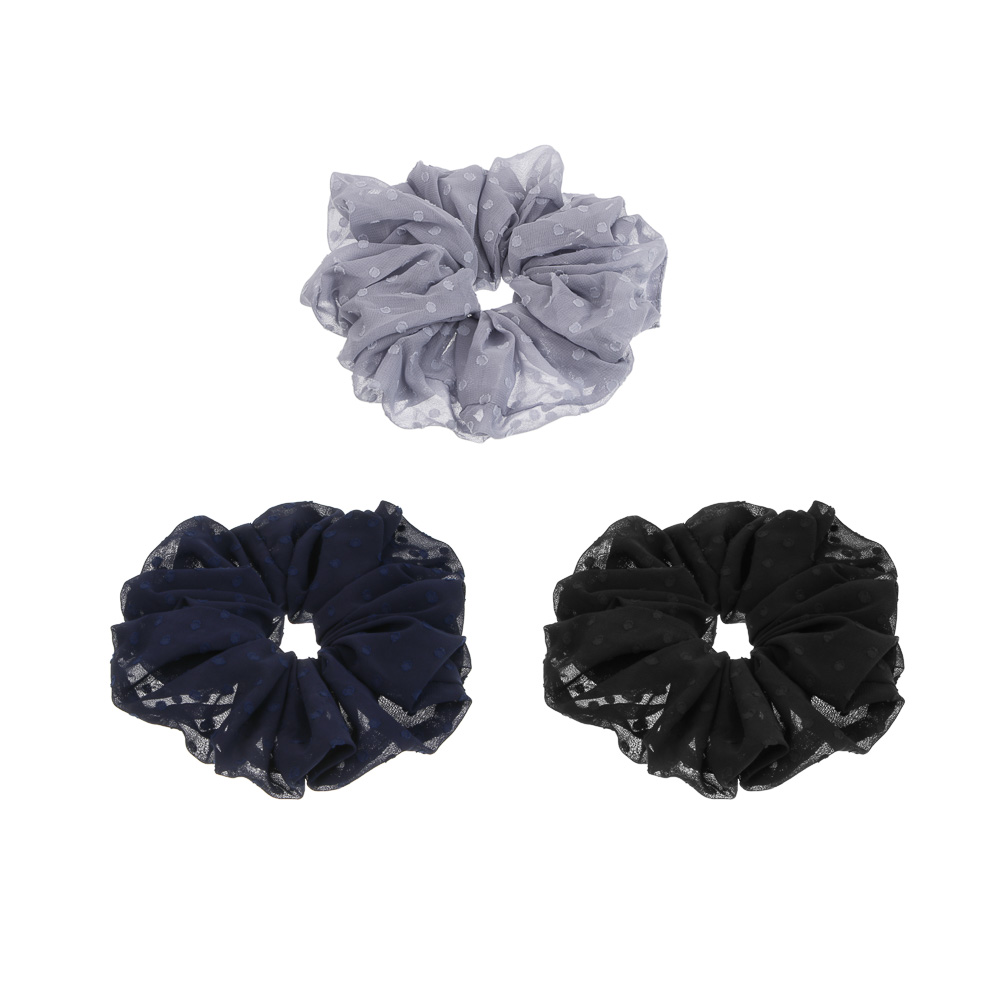 Резинка для волос, тм ЮНИLOOK, 16см, полиэстер, 3 цвета, #30 - #1