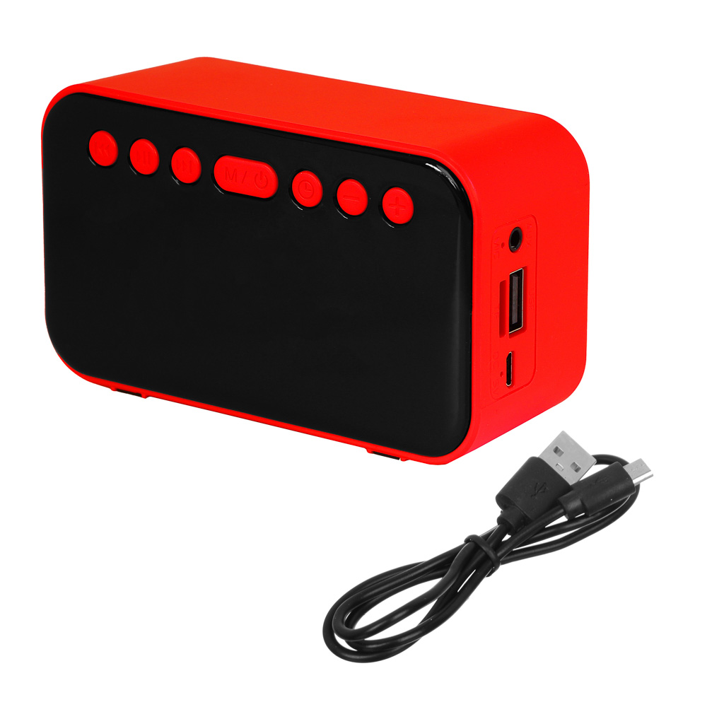 Будильник электронный, с 14х6,8х4см, (радио, блютус), пластик - #5