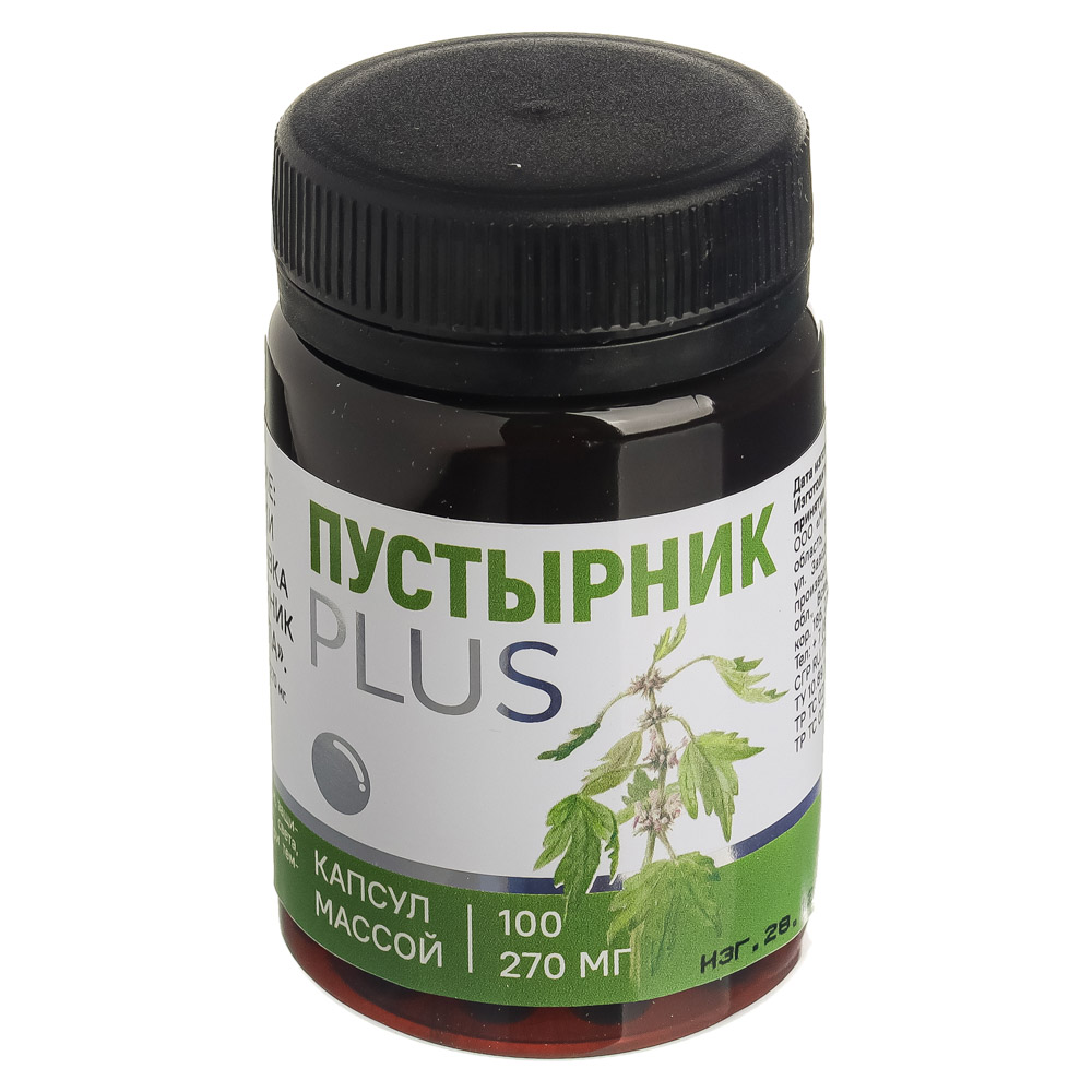 Пустырник Mirolla, 100 капсул, 270 мг - #1