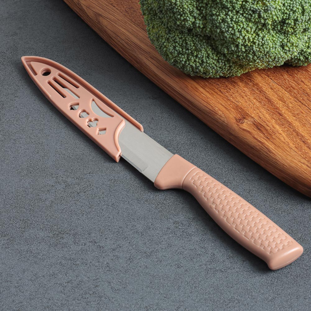 Нож для овощей в чехле, 19,5х2,5см - #8