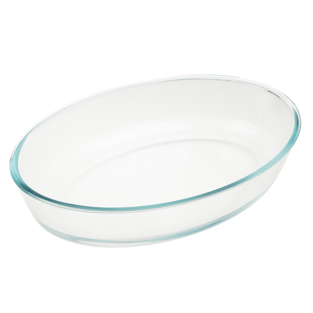 SATOSHI Форма для запекания жаропрочная овальная, стекло, 30.3х21.3х6.5см, 2.4л - #1