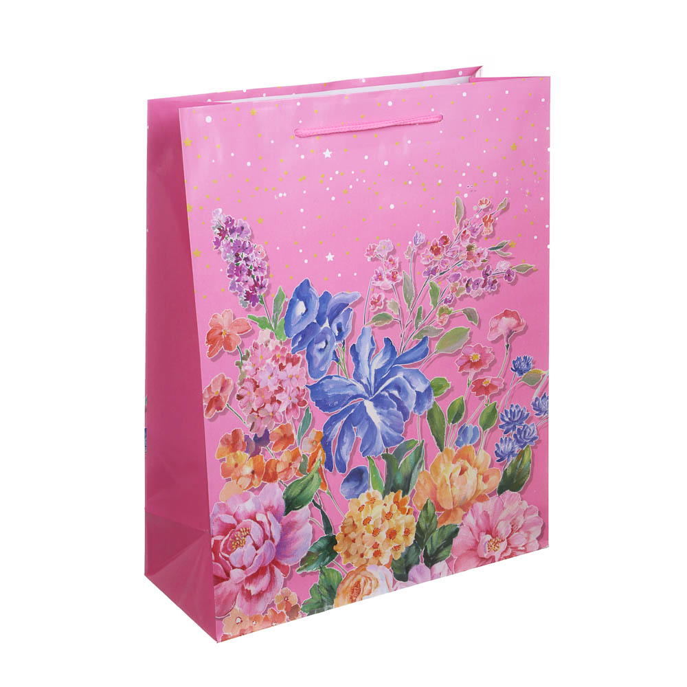 LADECOR Пакет подарочный, бумажный, 26x32x10 см, 4 дизайна, нежность - #2