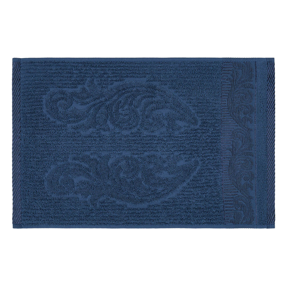 PROVANCE Нэви Полотенце махровое, 100% хлопок, 30х50см, 420гр/м, синий - #9