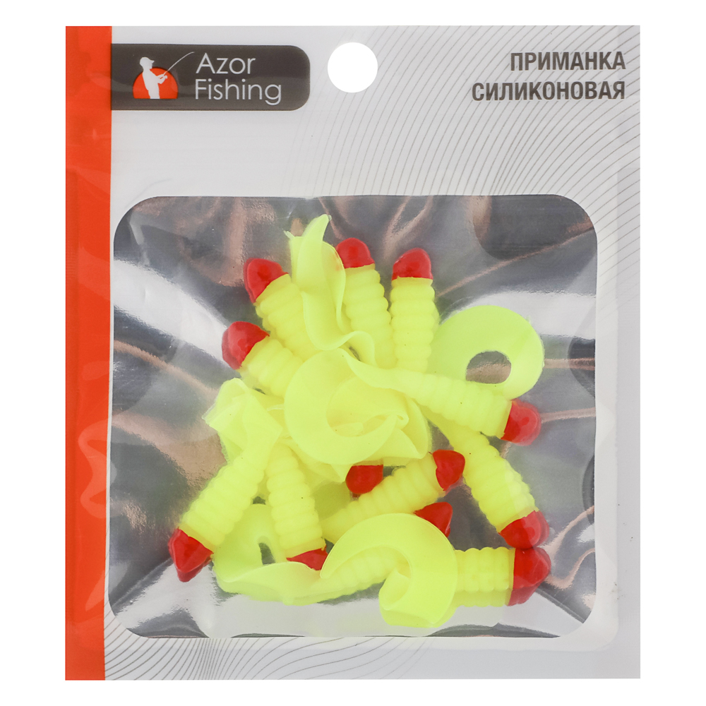Приманка мягкая "K.Good" тм AZOR FISHING, силикон, 5см, 12шт. в уп, 5 цветов - #17