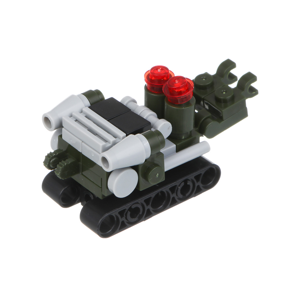 ИГРОЛЕНД Конструктор "Военная техника" 12 в 1, 13х3х7,5 см, ABS, 12 видов - #6