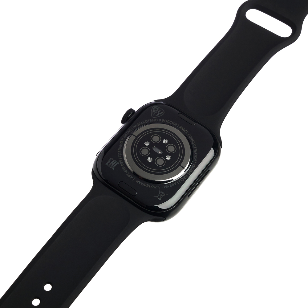 BY Умные часы Space Connect watch, IP65, BT5.0, 180мАч, черный - #5