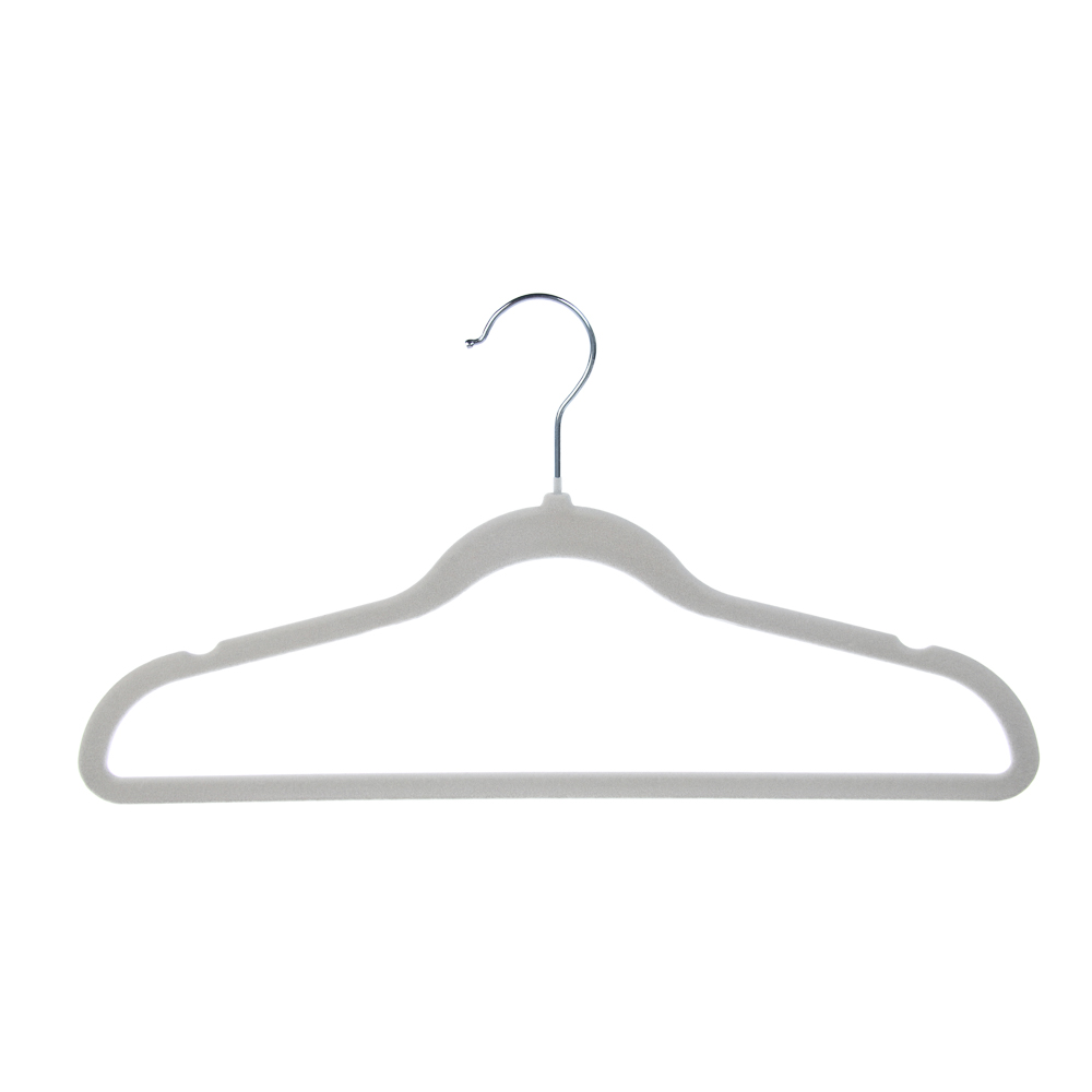 VETTA Набор вешалок для одежды 4шт, 42см, с покрытием флок - #2