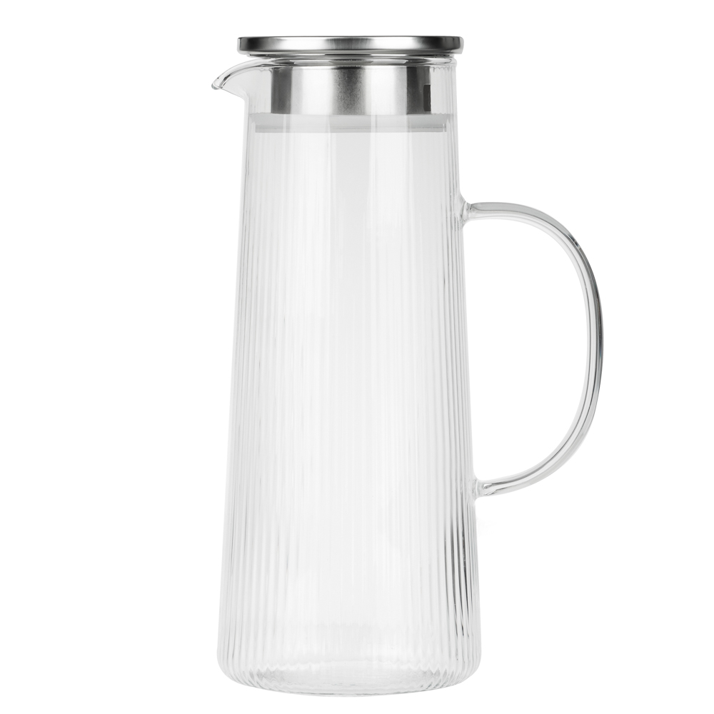 SATOSHI Набор Кувшин 1,3л, 6 стаканов 200мл, стекло, нерж.сталь - #5