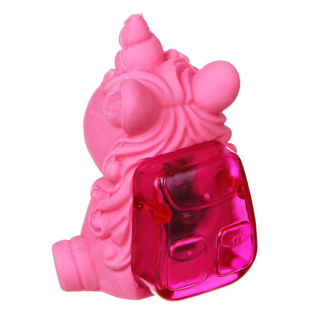 Ластик в форме единорога, 4,9х4х3,5см, встроена точилка с контейнером, искусст.каучук, пластик, 2цв. - #3