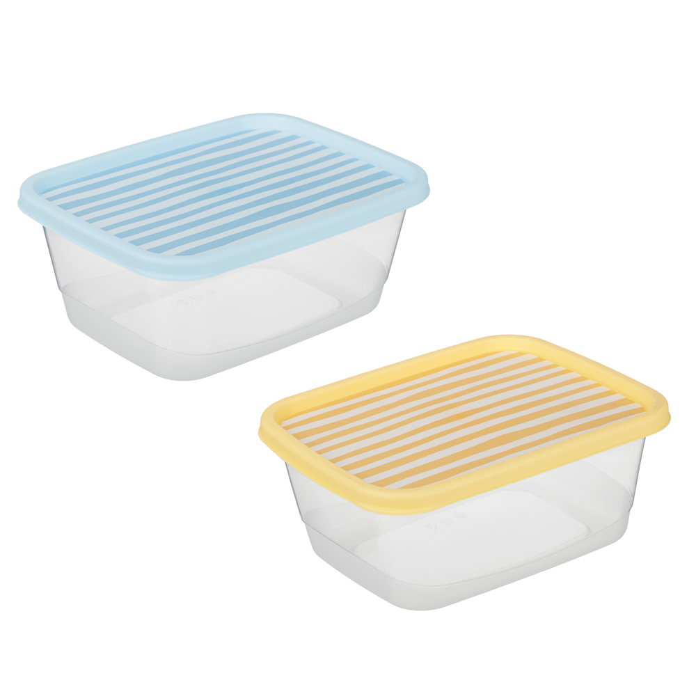 Орра Контейнер для продуктов прямоугольный 1,5л, пластик, 2 цвета - #1