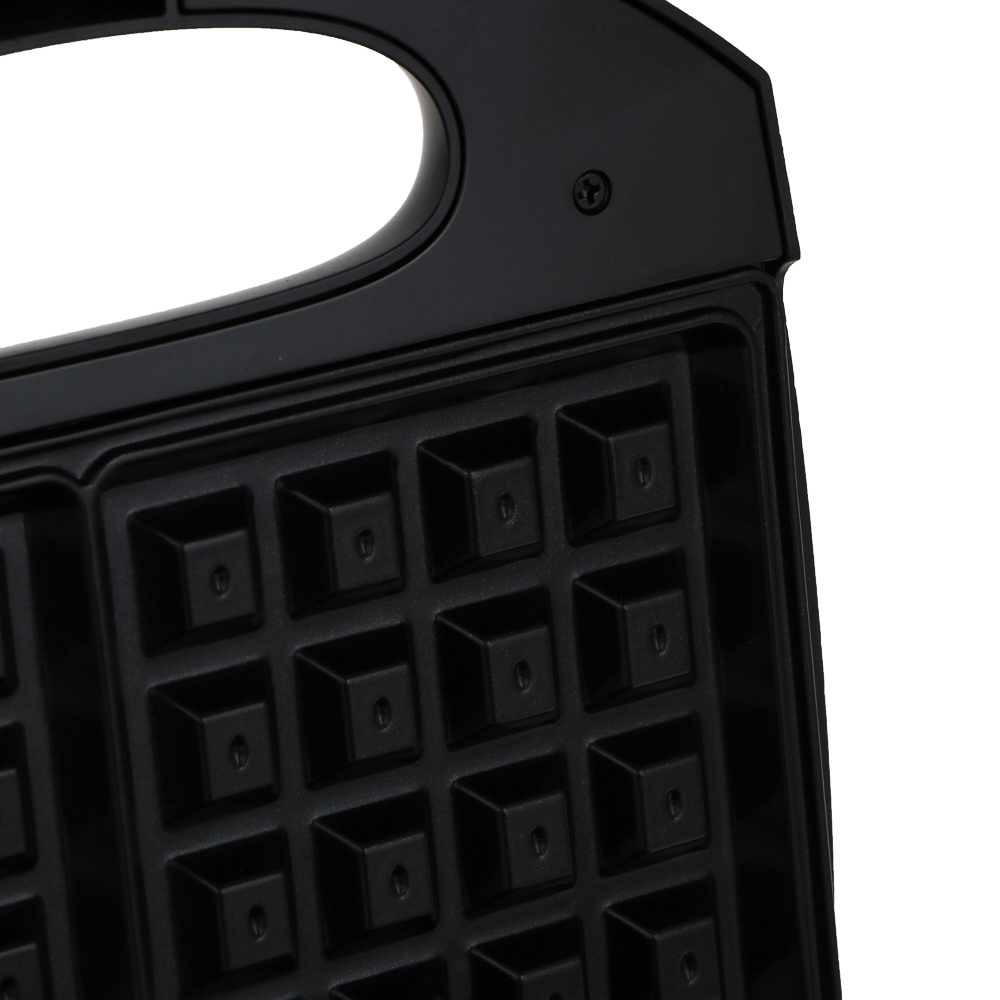 LEBEN Вафельница для бельгийских вафель, 1000 Вт, пластик, нерж. сталь, антипригарное покрытие - #6