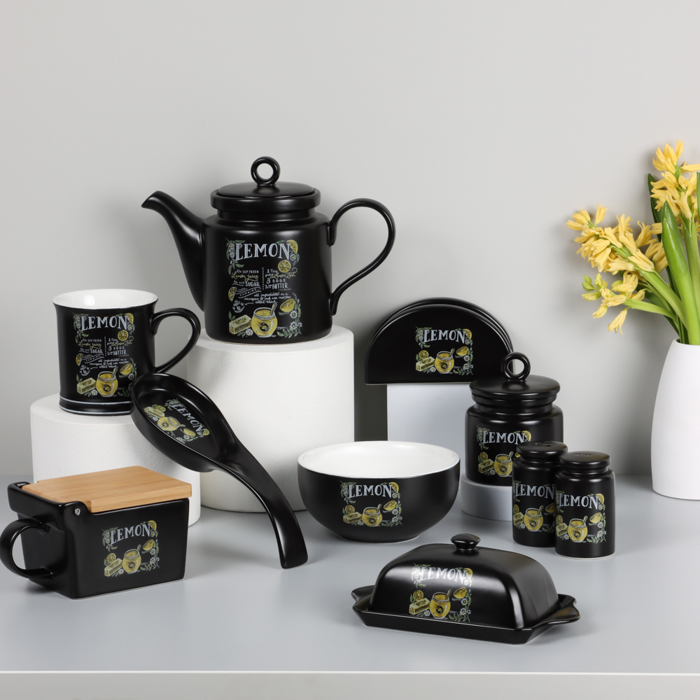 MILLIMI Лимонный курд Набор для соли и перца, 5х8см, керамика - #10