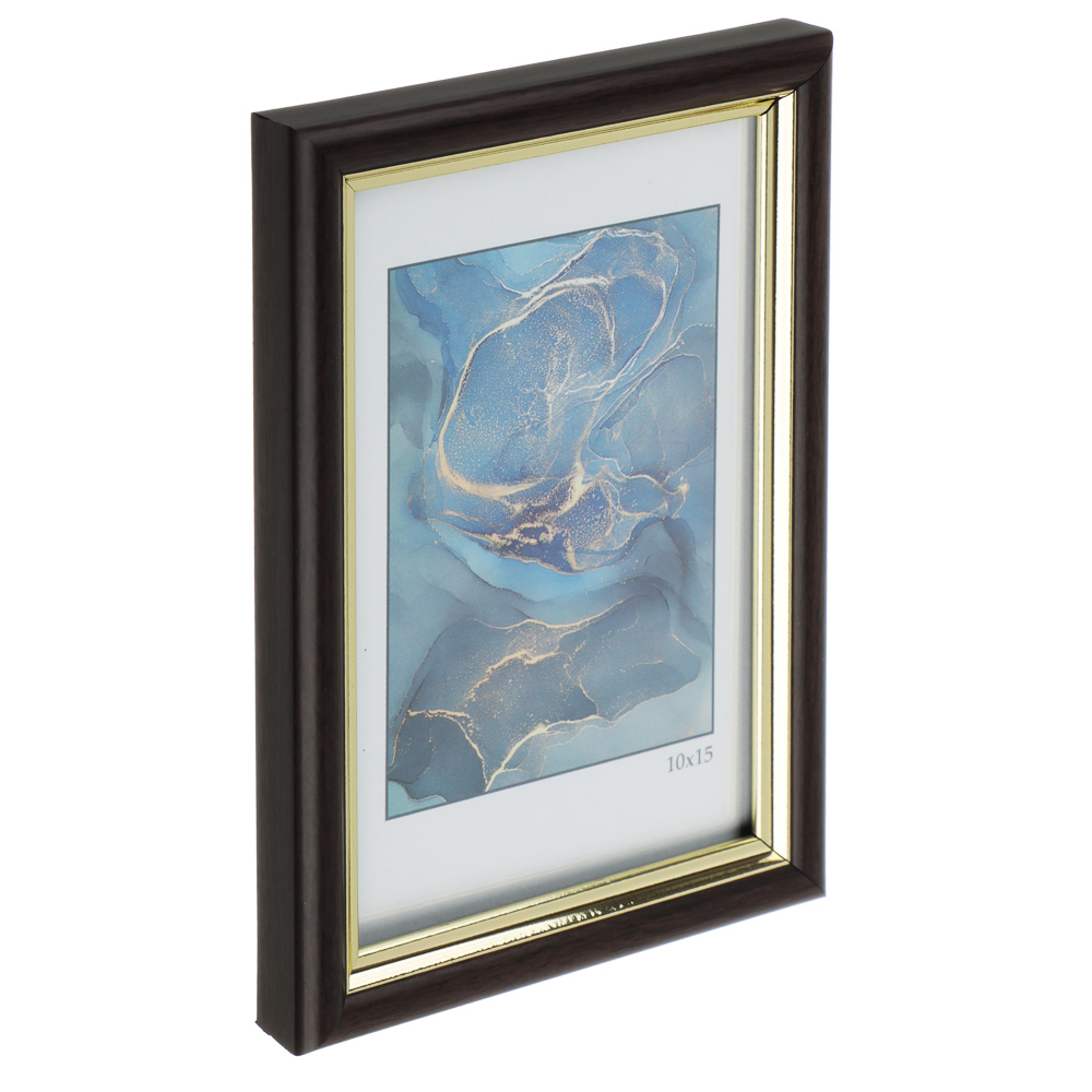 Фоторамка, 10x15 см, пластик, Гамма венге - #2