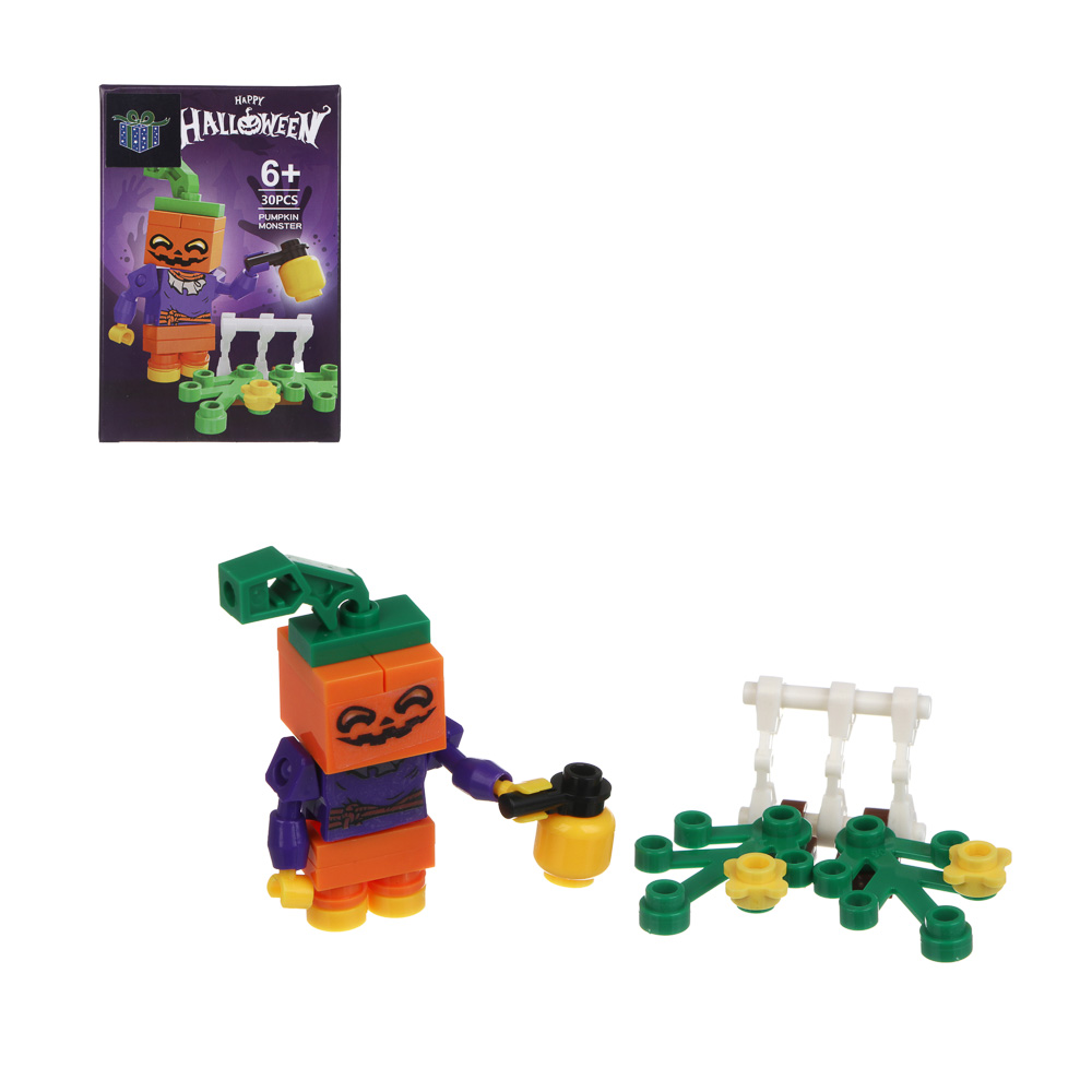 ИГРОЛЕНД Конструктор "Страшилки", 29-39 дет., 8х3,7х12 см, ABS, 4 вида - #1