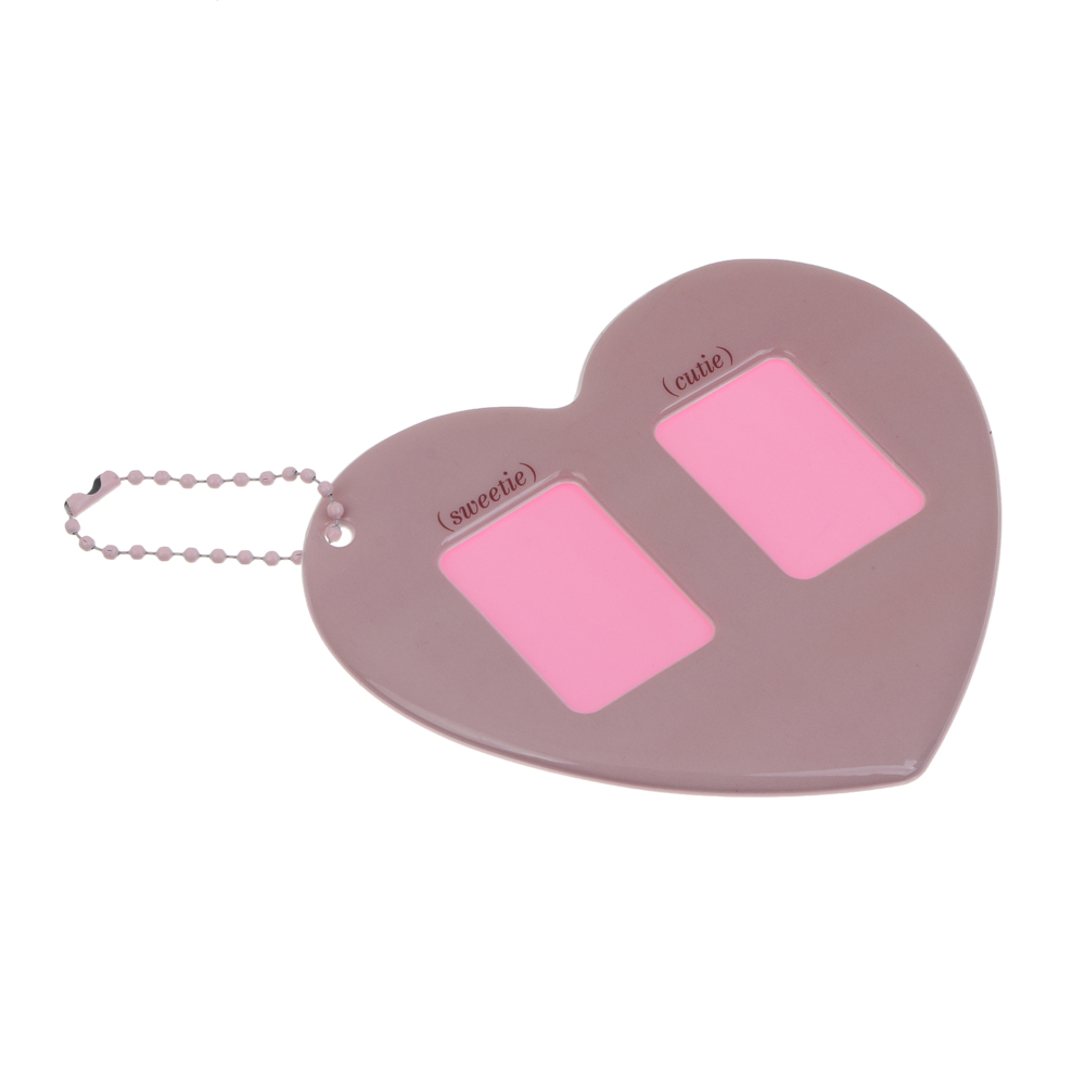 Брелок для фото тм Fntastic "Сердце", PVC,  9x10,6 см, 3 цвета - #3