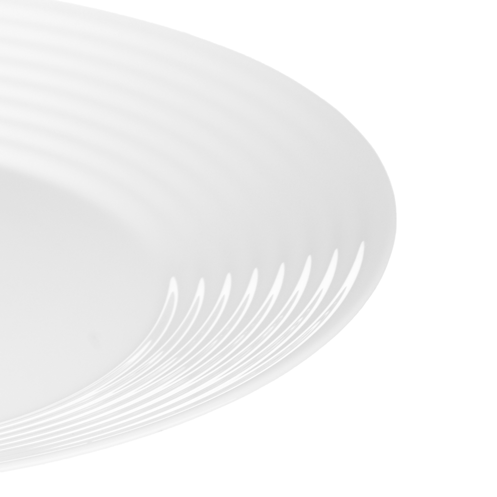 MILLIMI Бароло Тарелка подстановочная 26,6см белая опаловое стекло - #3