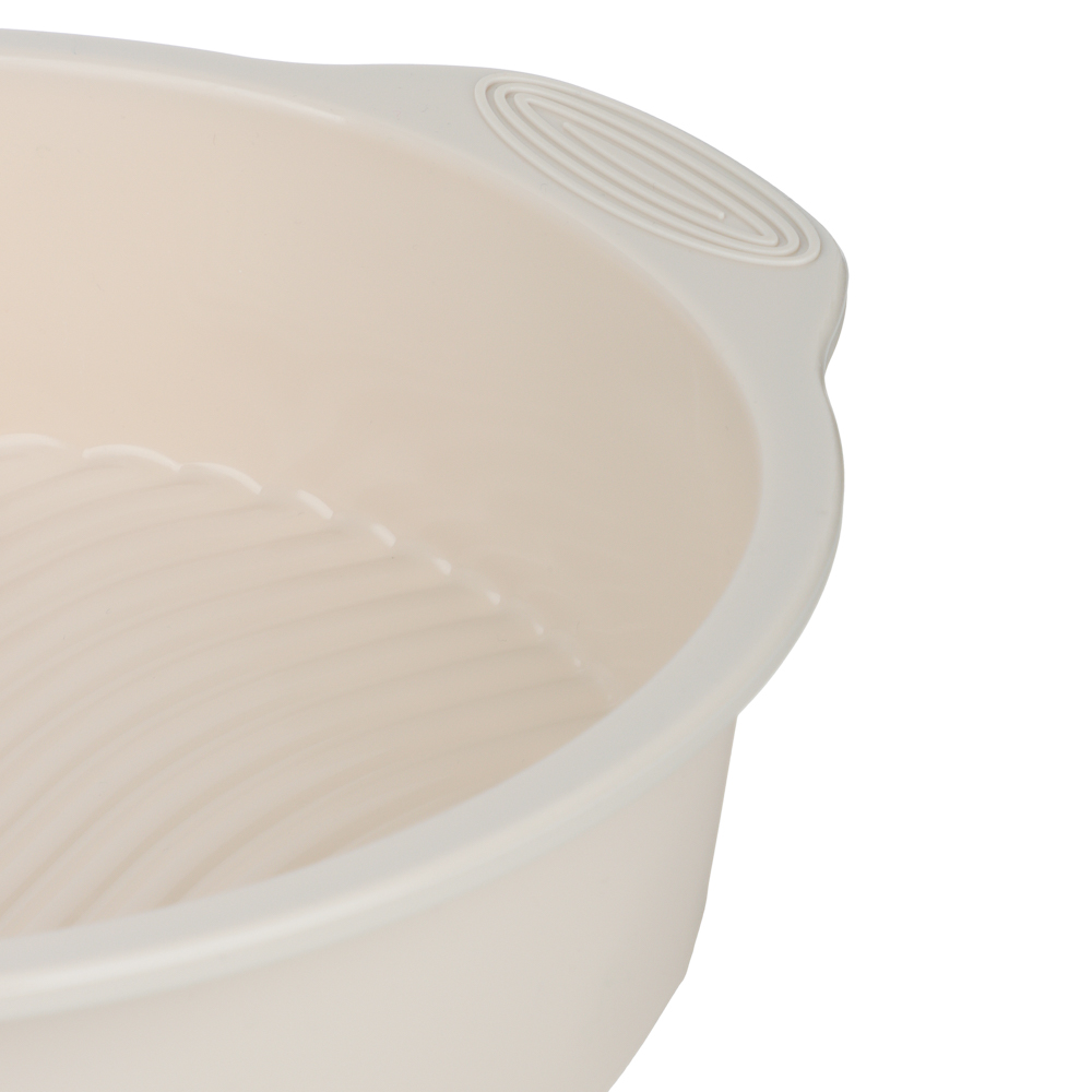 SATOSHI Форма для выпечки с ручками, круглая, 28х5,5см, силикон - #4