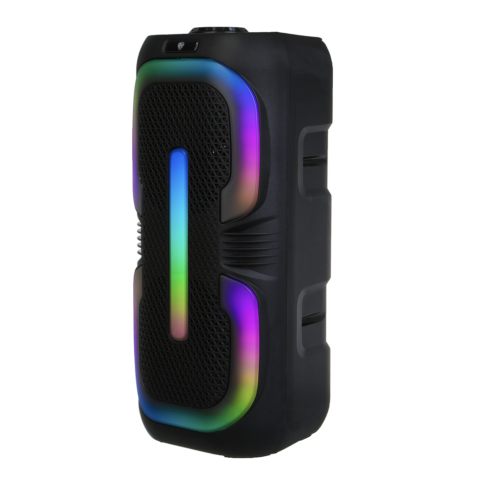 Колонка беспроводная BY Radiance, 20Вт,светомузыка,2400мАч,TWS,USB,BT 5.3,ВШГ 46x20x20см, черный - #4