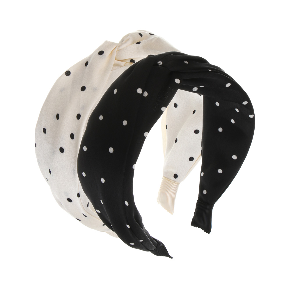 ЮНИLOOK Ободок для волос, 4,5см, полиэстер, пластик, 2 цвета, ACS25-3 - #1