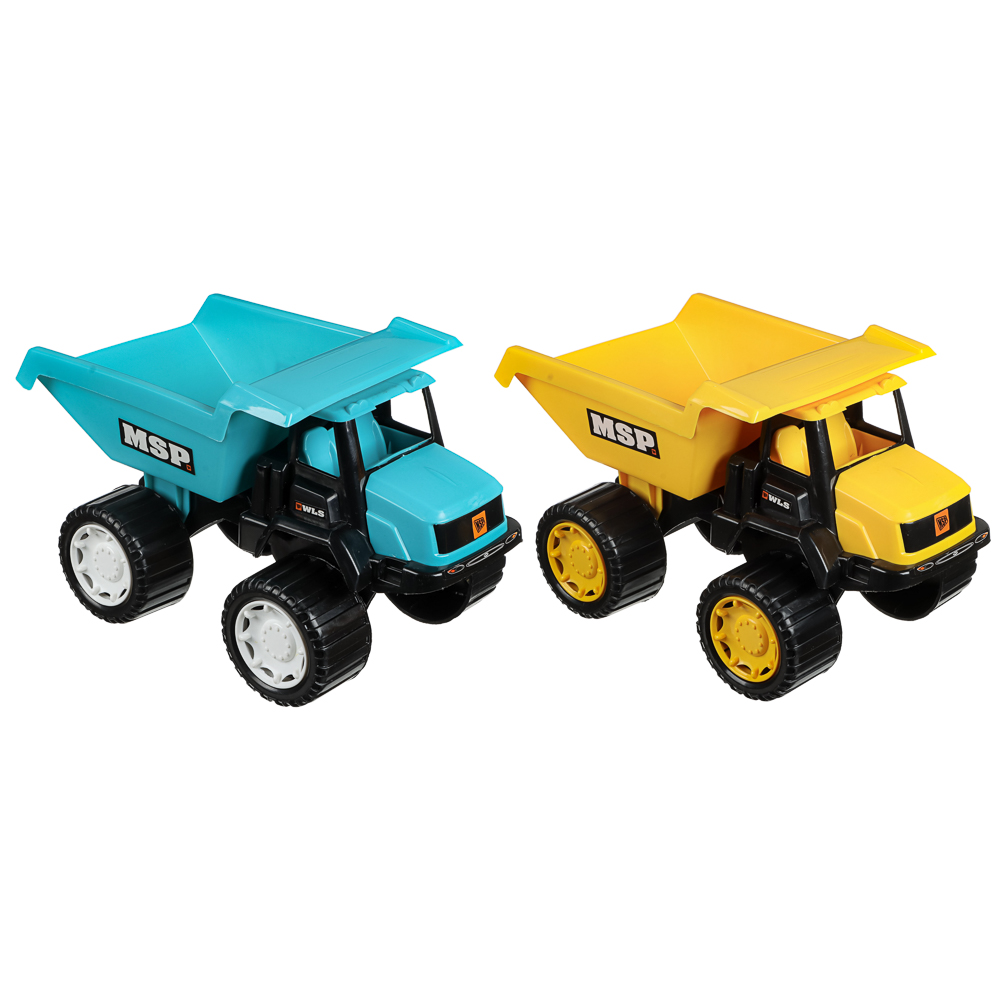 Самосвал игрушечный тм ИГРОЛЕНД, пластик, 35х23х20 см, 2 дизайна, для детей 3+ - #1