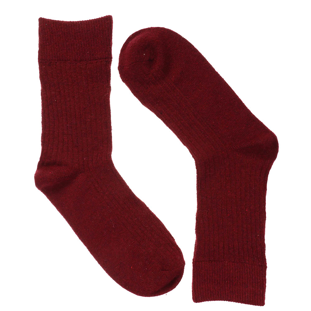 Носки женские "полушерсть" в рубчик, 65% полушерсть, 15% акрил, 10% спандекс, 10% эл, р. 36-39, rib1 - #3