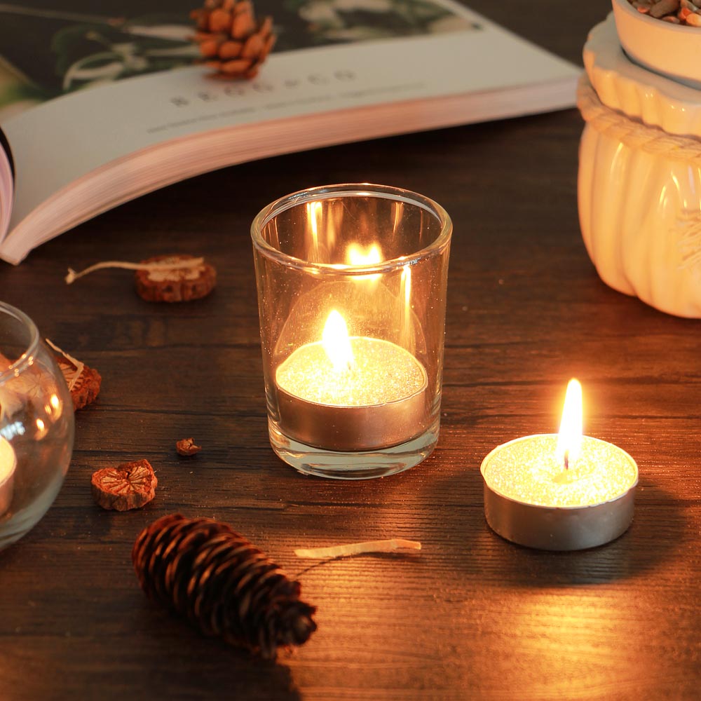 Подсвечник стеклянный, 5x6 см - #1