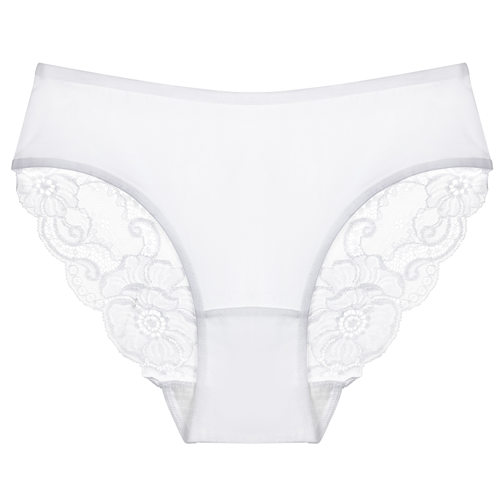 Трусы женские с кружевом, р.48-50, 95% хлопок, 5% спандекс, Cotton #9922 - #10